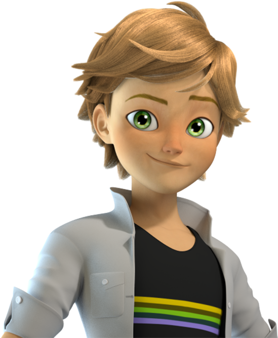 Miraculous Ladybug Adrien Png - Miraculous Ladybug Adrien Transparent (700x676), Png Download
