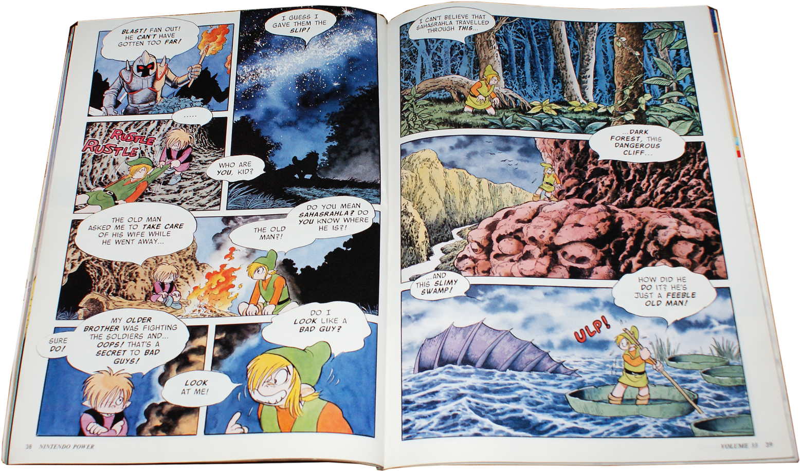 Now I'm Actually Not That Into The Zelda Franchise - Zelda Comic Nintendo Power (1600x963), Png Download