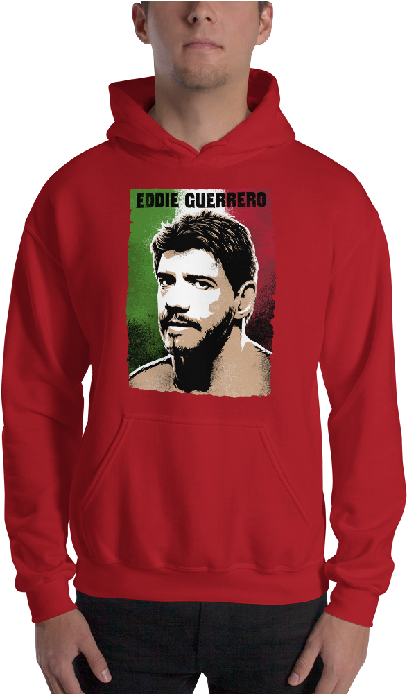 Eddie Guerrero "photo" Pullover Hoodie Sweatshirt - Sweatshirt (1000x1000), Png Download