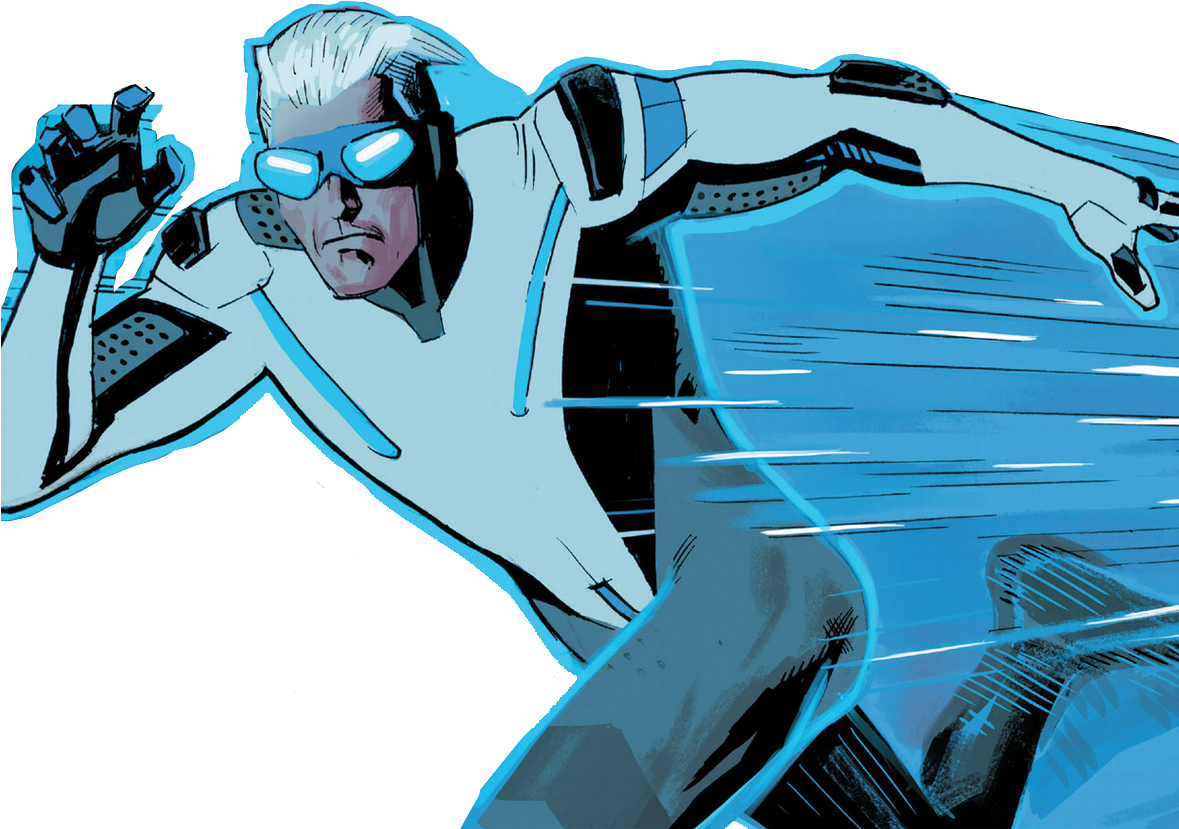 Uncanny Quicksilver - Uncanny Avengers Quicksilver Comics (1178x844), Png Download