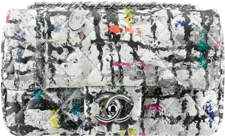 $3,200 Usd - Hand Painted Bag Chanel (846x1080), Png Download