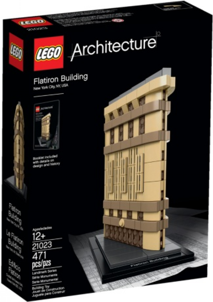 Lego Architecture Flatiron Building 21023 (980x980), Png Download