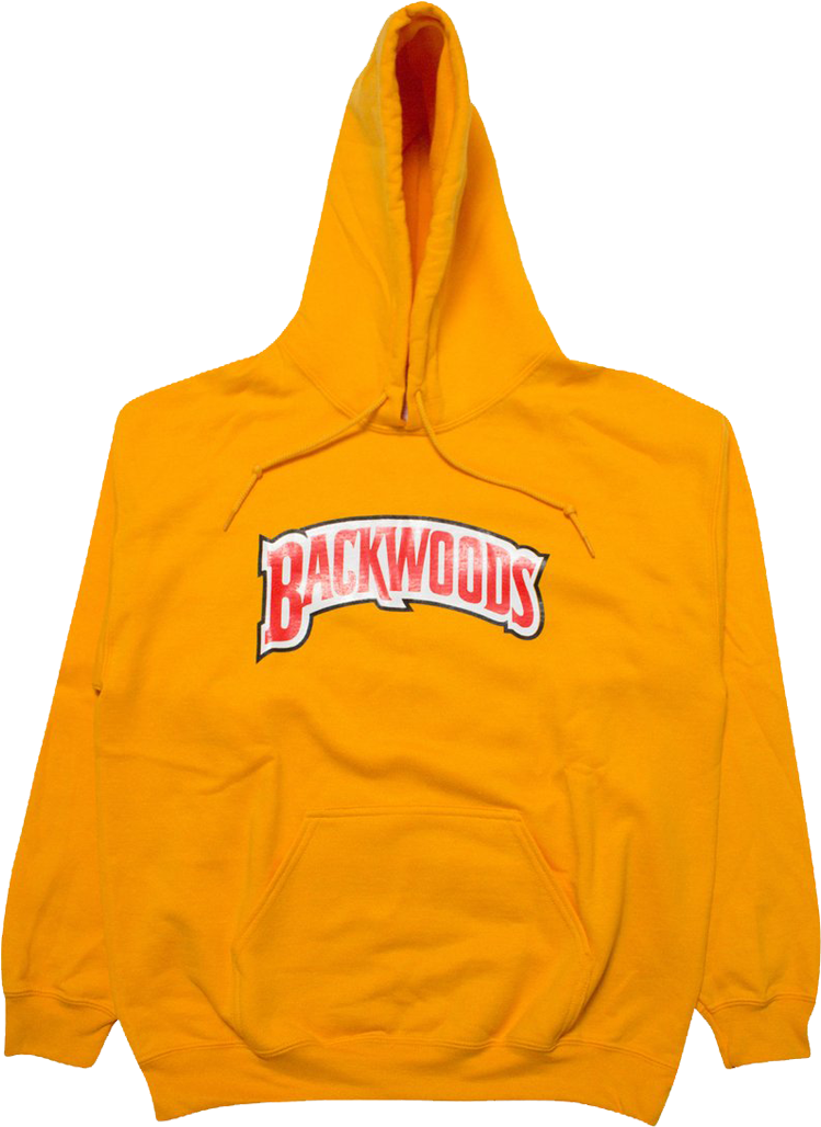 Backwoods Yellow Hoodie - Backwoods Hoodie (1100x1100), Png Download