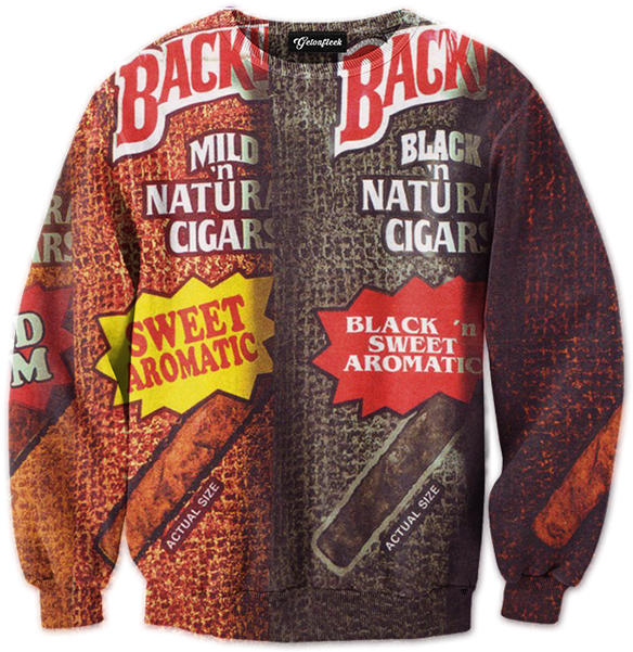 Backwoods Flavored Crewneck Copy - Dragon Ball 3d Printed Hoodie (600x600), Png Download