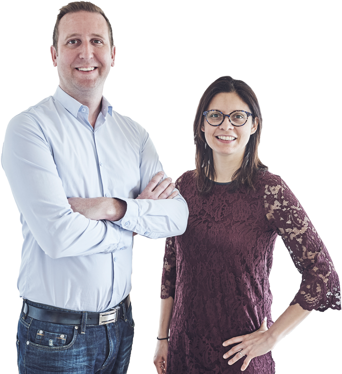 Iperceptions' Team Of Customer Experience Analytics - Standing (1110x750), Png Download