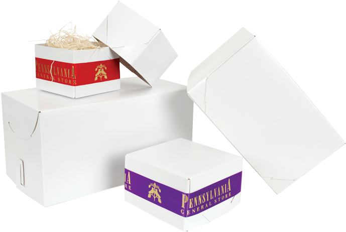 Gloss White Two-piece Gift Boxes - Gift (700x700), Png Download