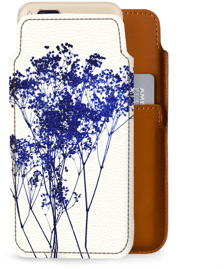 Dailyobjects Babys Breath Real Leather Wallet Case - Artehouse Llc Baby's Breath Drawing Print Multi-piece (900x900), Png Download