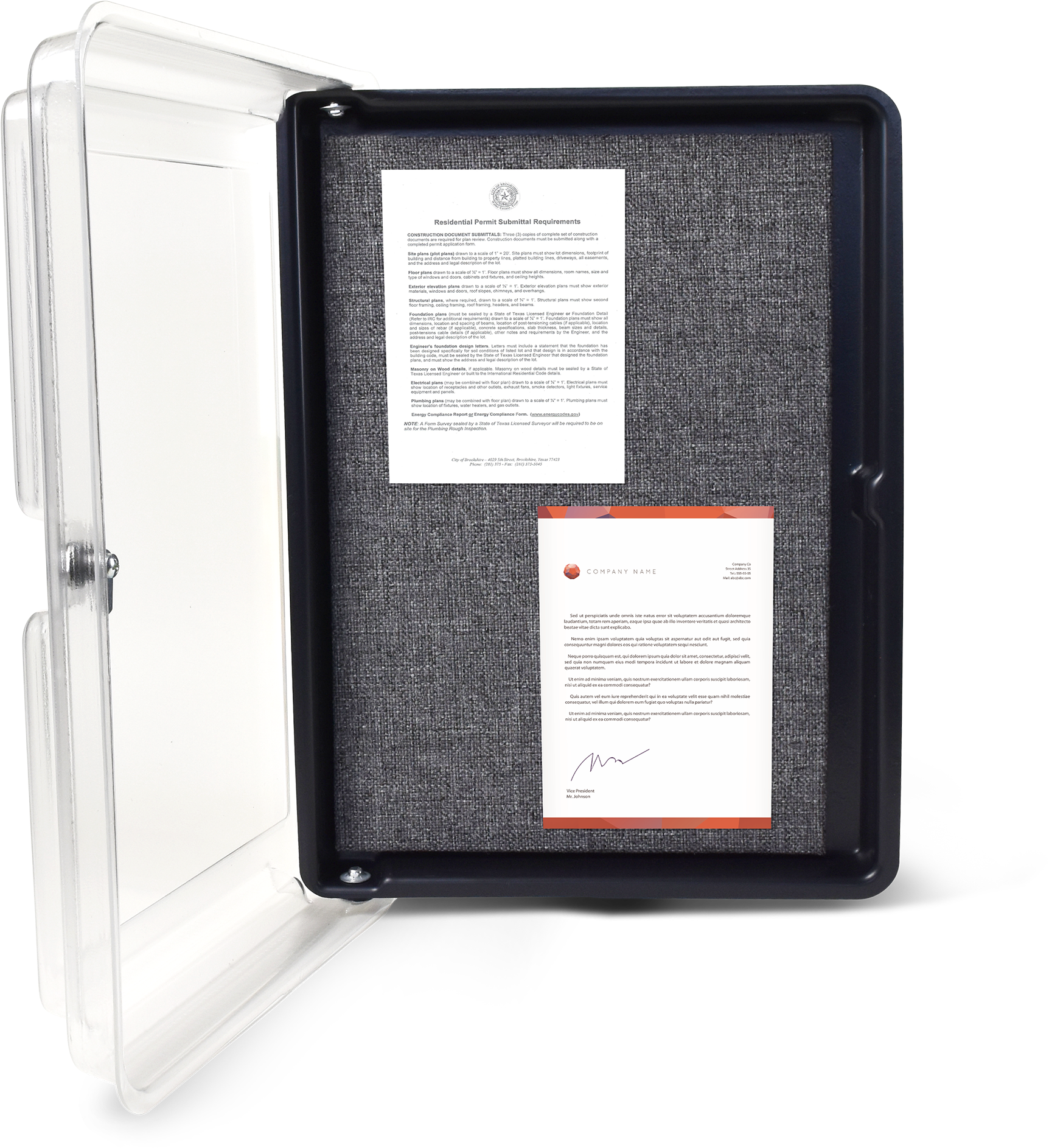 All-weather Bulletin Board - Wall (2000x2164), Png Download