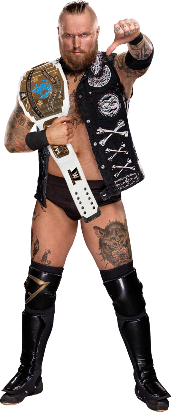 Intercontinental Champion Render - Aleister Black Tattoos Thigh (576x1385), Png Download
