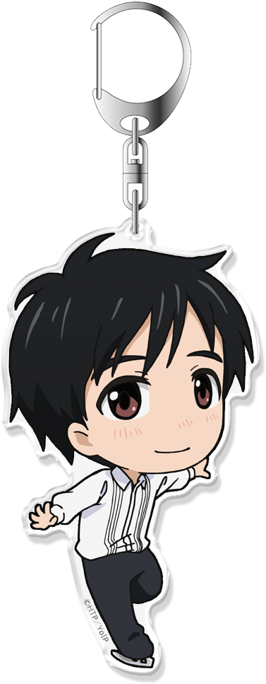 Yuri On Ice Chara On Acrylic Keychains - Keychain (1000x1000), Png Download