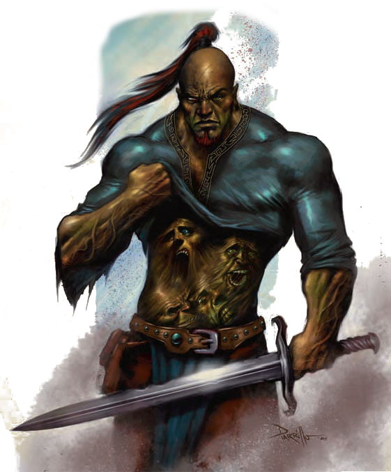 Soul Speech - Barbarian (561x677), Png Download