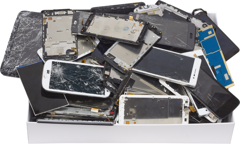 Sell Us Your Cracked Glass Lcds Here (780x468), Png Download