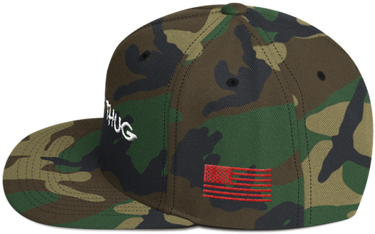 "american Thug" Hat - Army Hat Png (600x600), Png Download