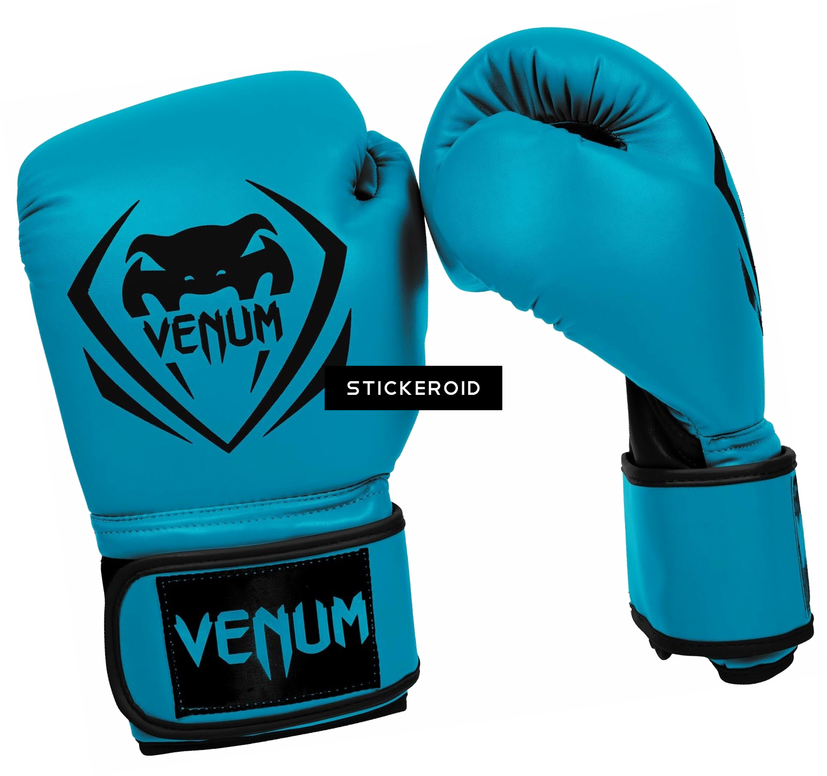 Boxing Gloves Sport - Blue Venum Boxing Gloves (1676x1572), Png Download
