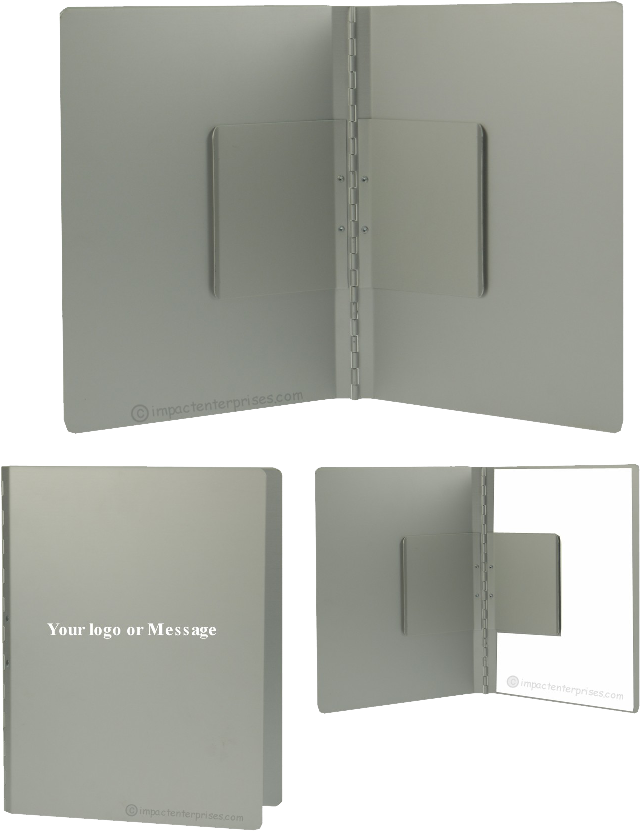 Svg Free Solid Aluminum Binder Covers - Clipboard (1302x1677), Png Download
