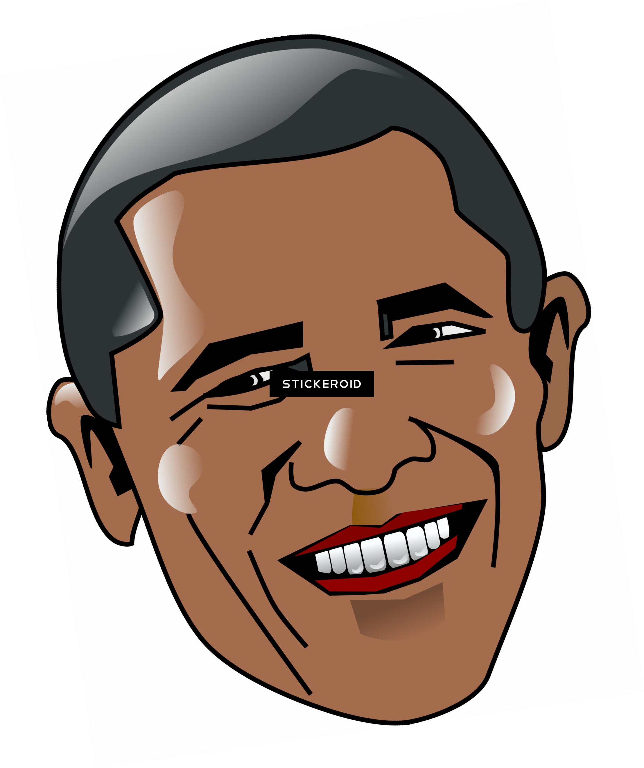 Barack Obama Celebrities - Covfefe 2: Electric Boogaloo (black/white Edition): (2217x2641), Png Download