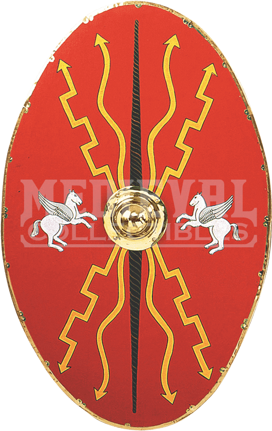 Roman Centurion Shield - Roman Shields (850x850), Png Download