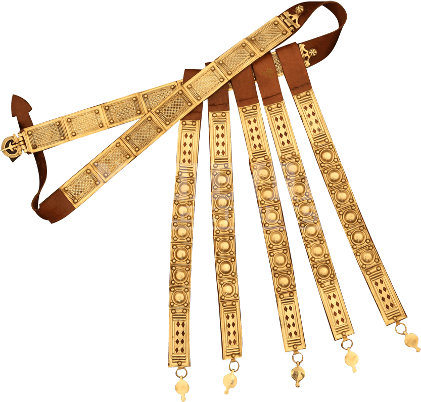 Decorative Brass Roman Belt With Apron - Roman Belt (850x850), Png Download