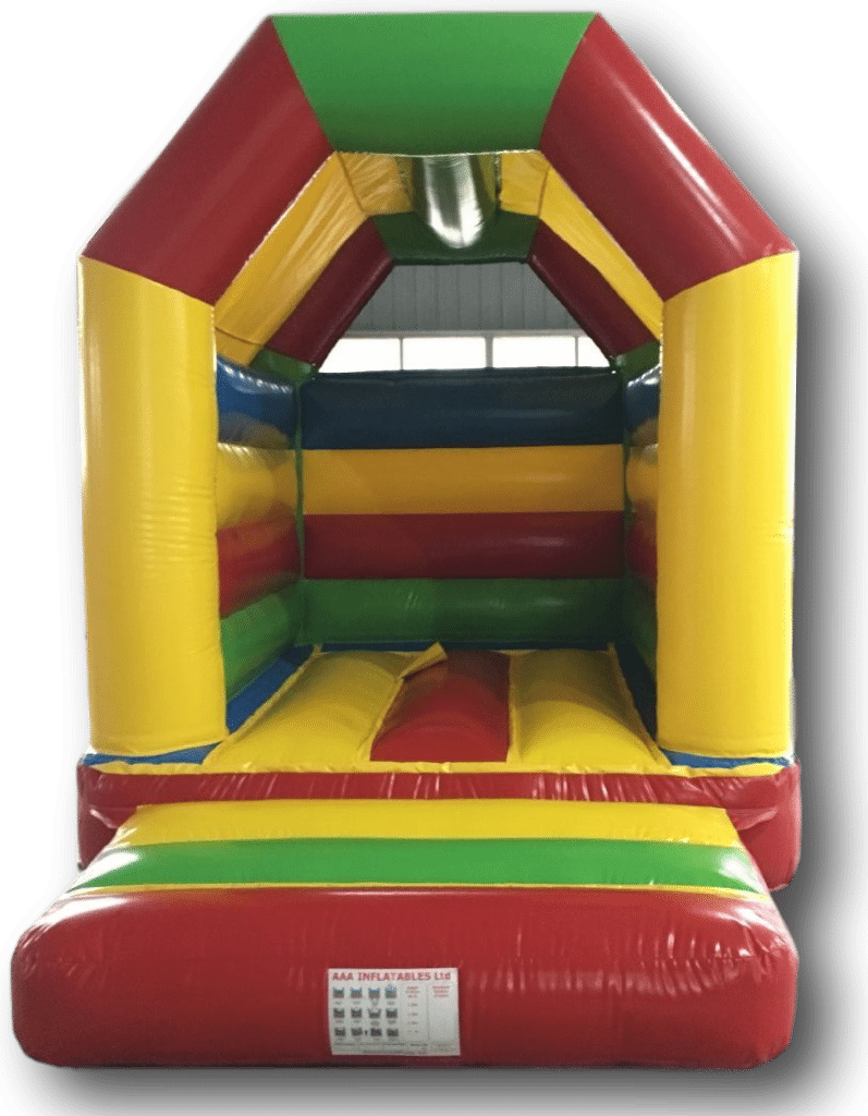 A-frame Rainbow Bouncy Castle For Sale - Sales (797x1024), Png Download