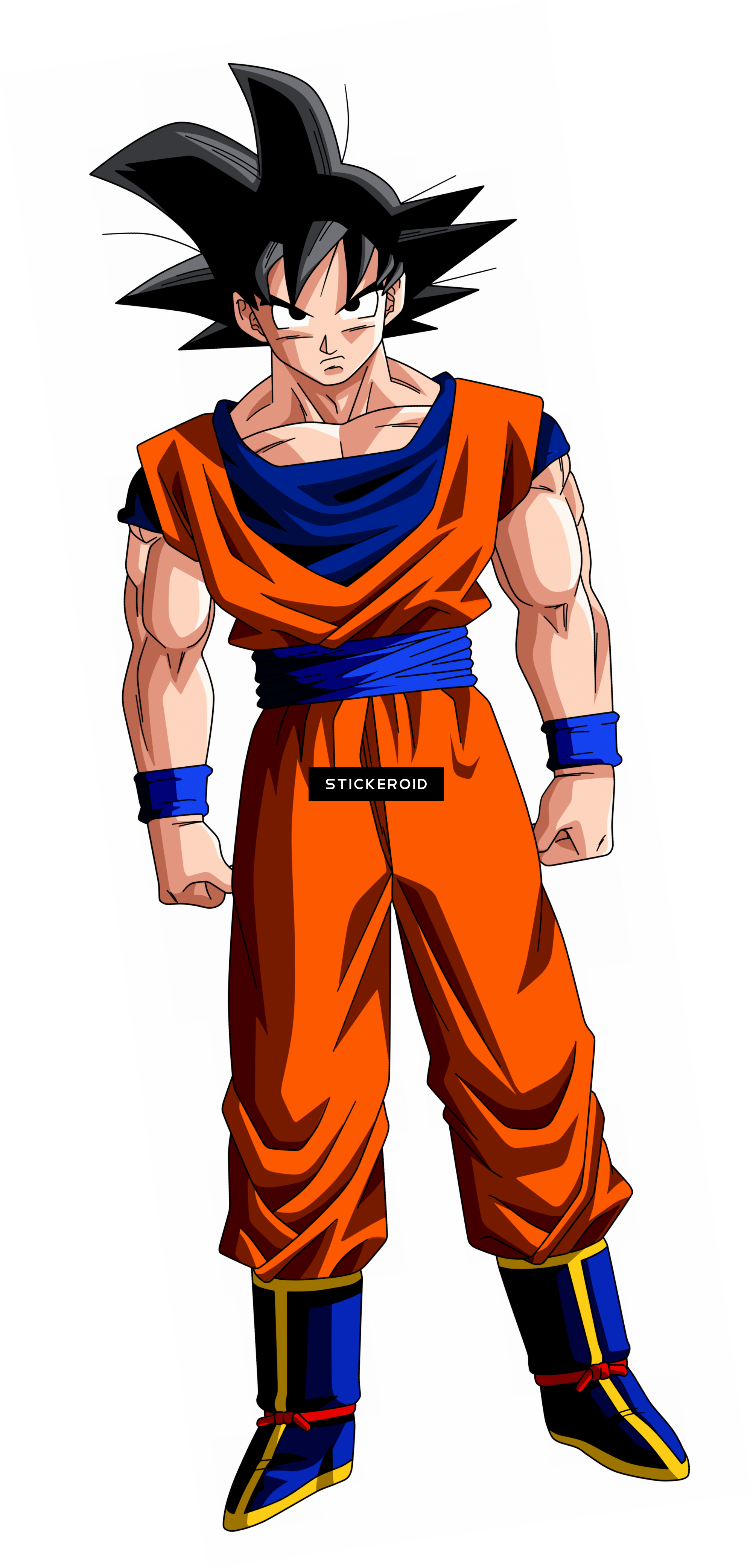 Dragon Ball Goku - Goku Clipart (2001x4164), Png Download