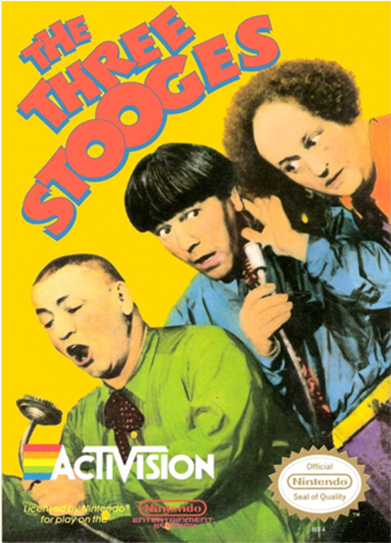 The Three Stooges - Three Stooges,the - Nes Game (600x600), Png Download