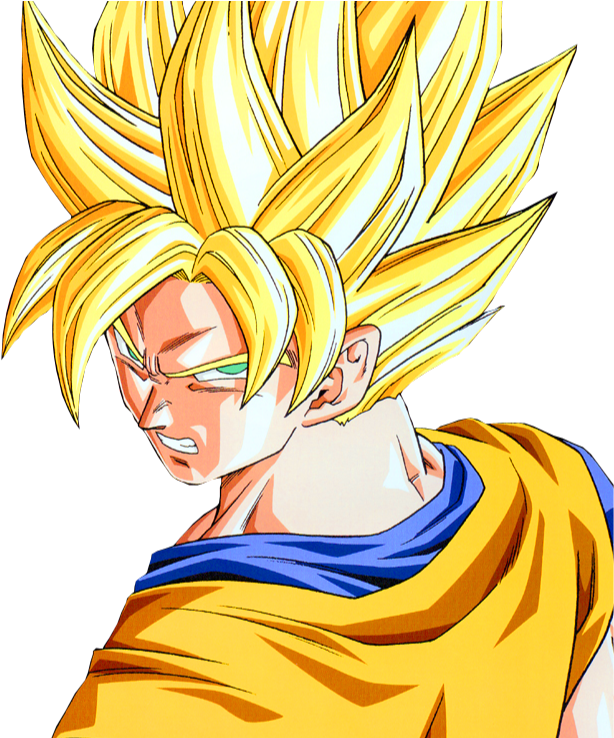 Goku Vs Cell (736x737), Png Download