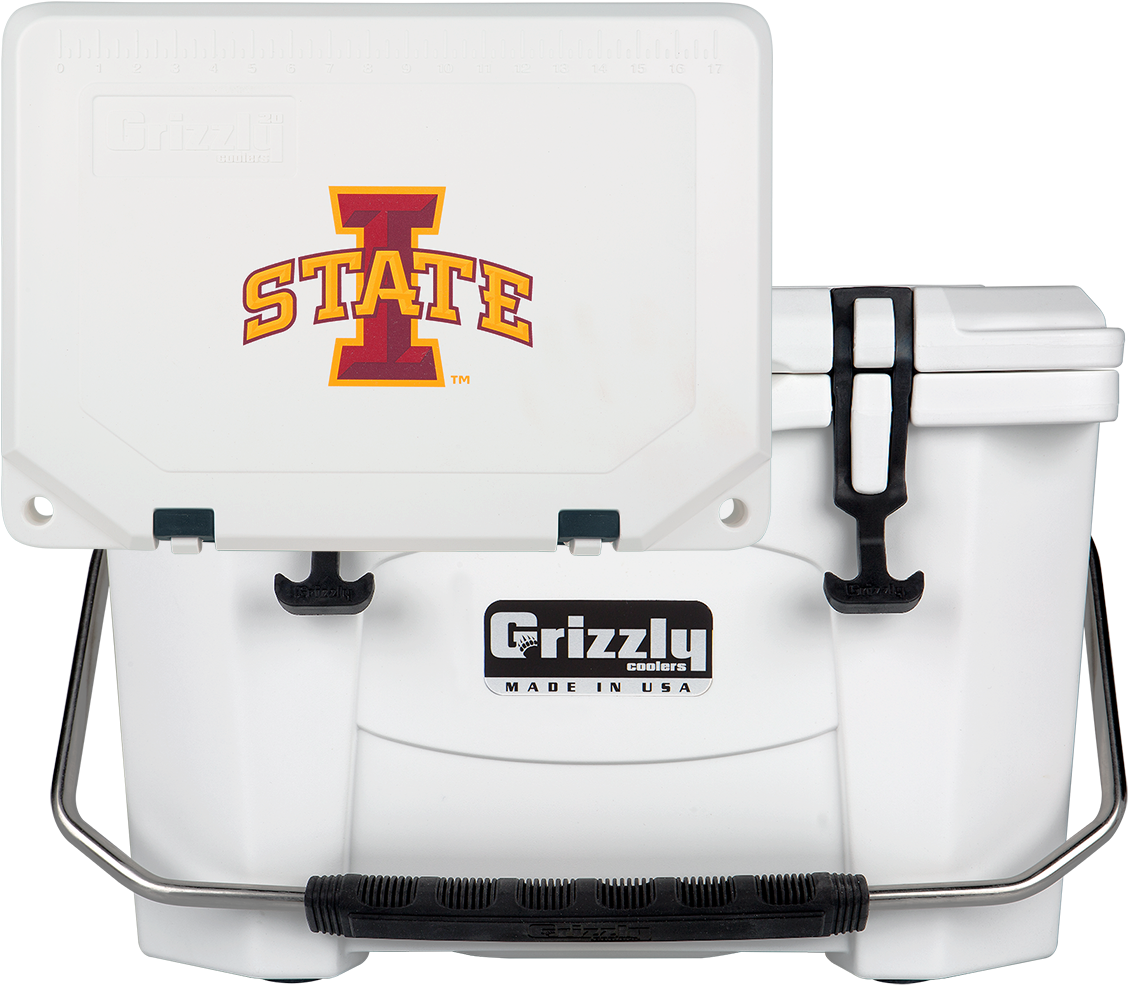 Combo - Grizzly 20 Cooler Orange (1200x1050), Png Download