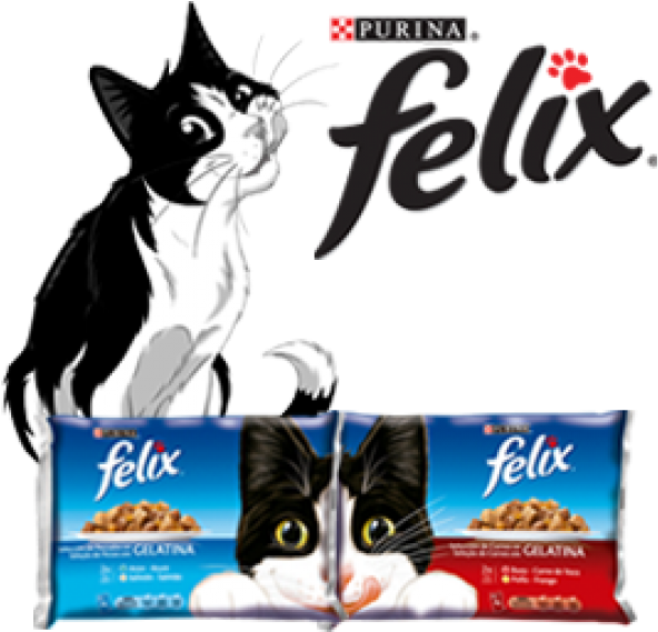Felix Cat Food (650x650), Png Download