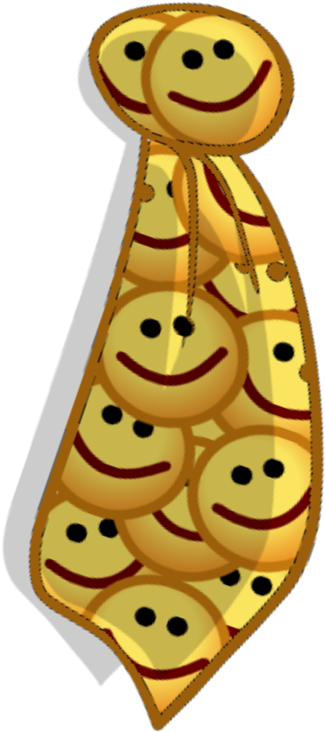2013 Smiley Tie (951x1216), Png Download