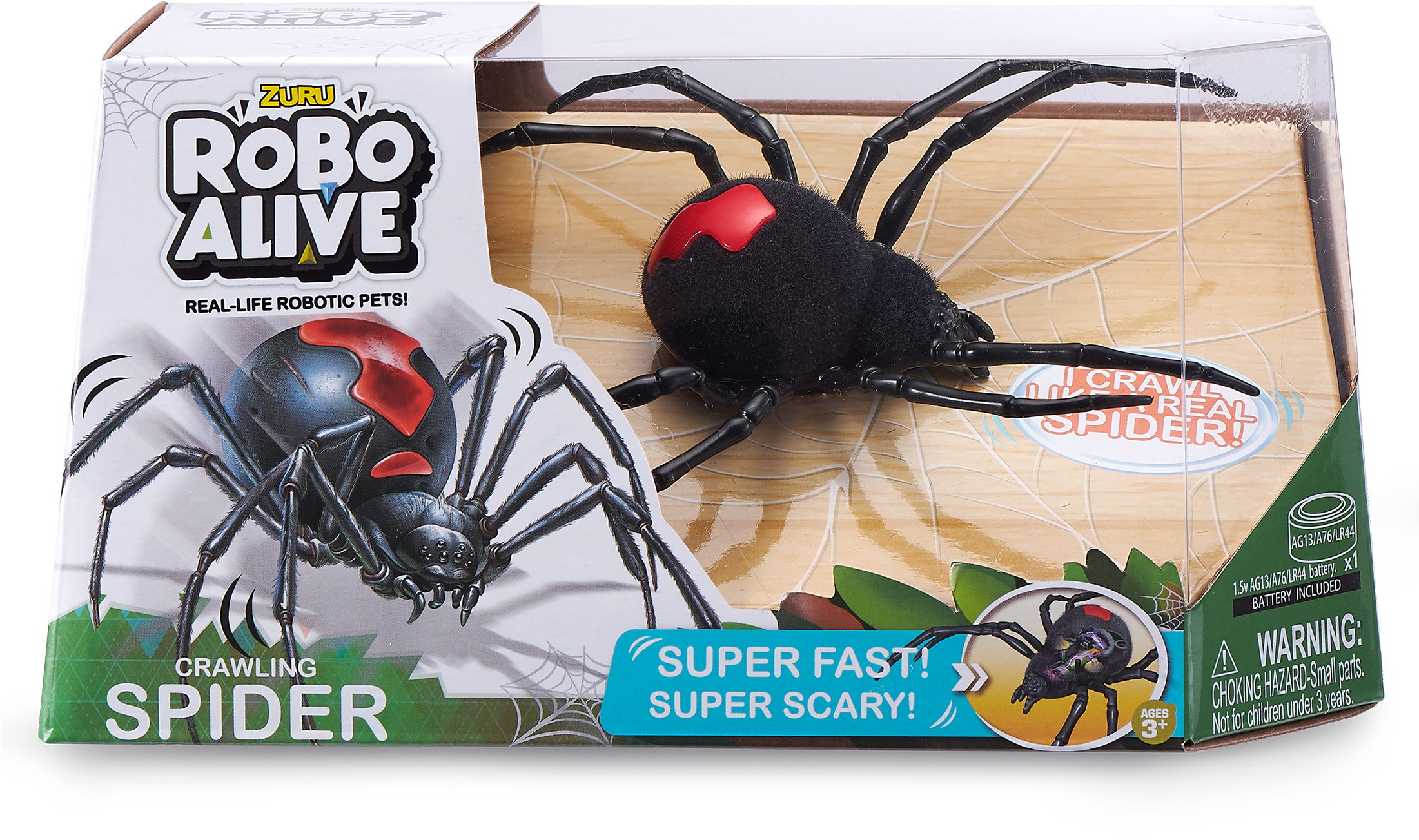 Crawling Spider - Robo Alive Spider (2200x2200), Png Download