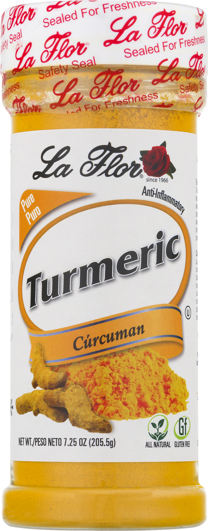 La Flor Products Co La Flor Tumeric (1800x1800), Png Download