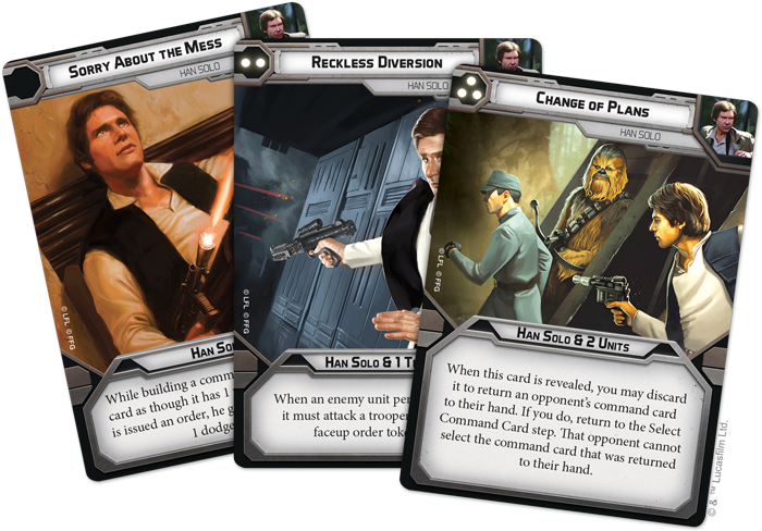 Star Wars Legion - Star Wars Legion Han Solo (700x488), Png Download