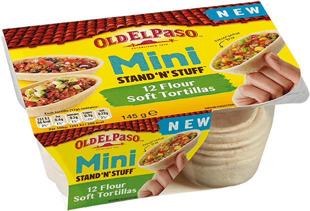Mini Stand - Old El Paso Mini Stand And Stuff (800x450), Png Download