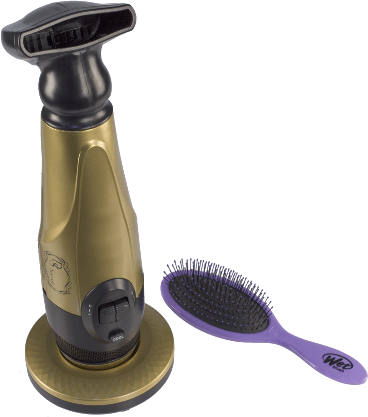 Ds Secret Hands-free Blow Dryer And Wet Brush Bundle - Television (864x864), Png Download