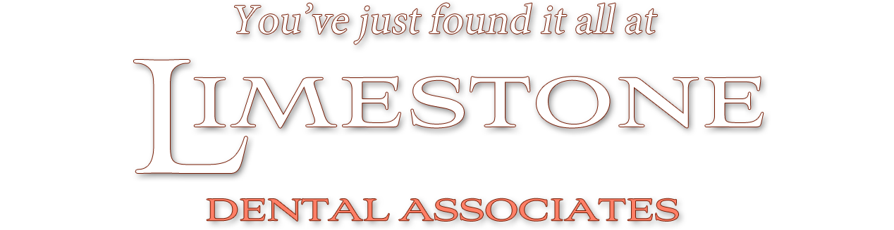 You've Just Found It All At Limestone - Limestone Dental Associates (1268x327), Png Download