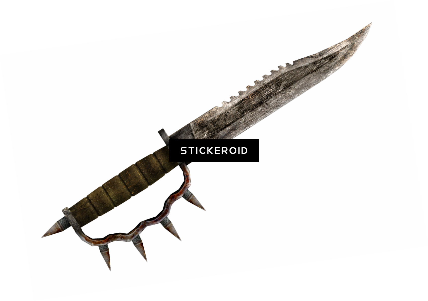 Fallout Trench Knife Knives - Combat Knife (1722x1212), Png Download