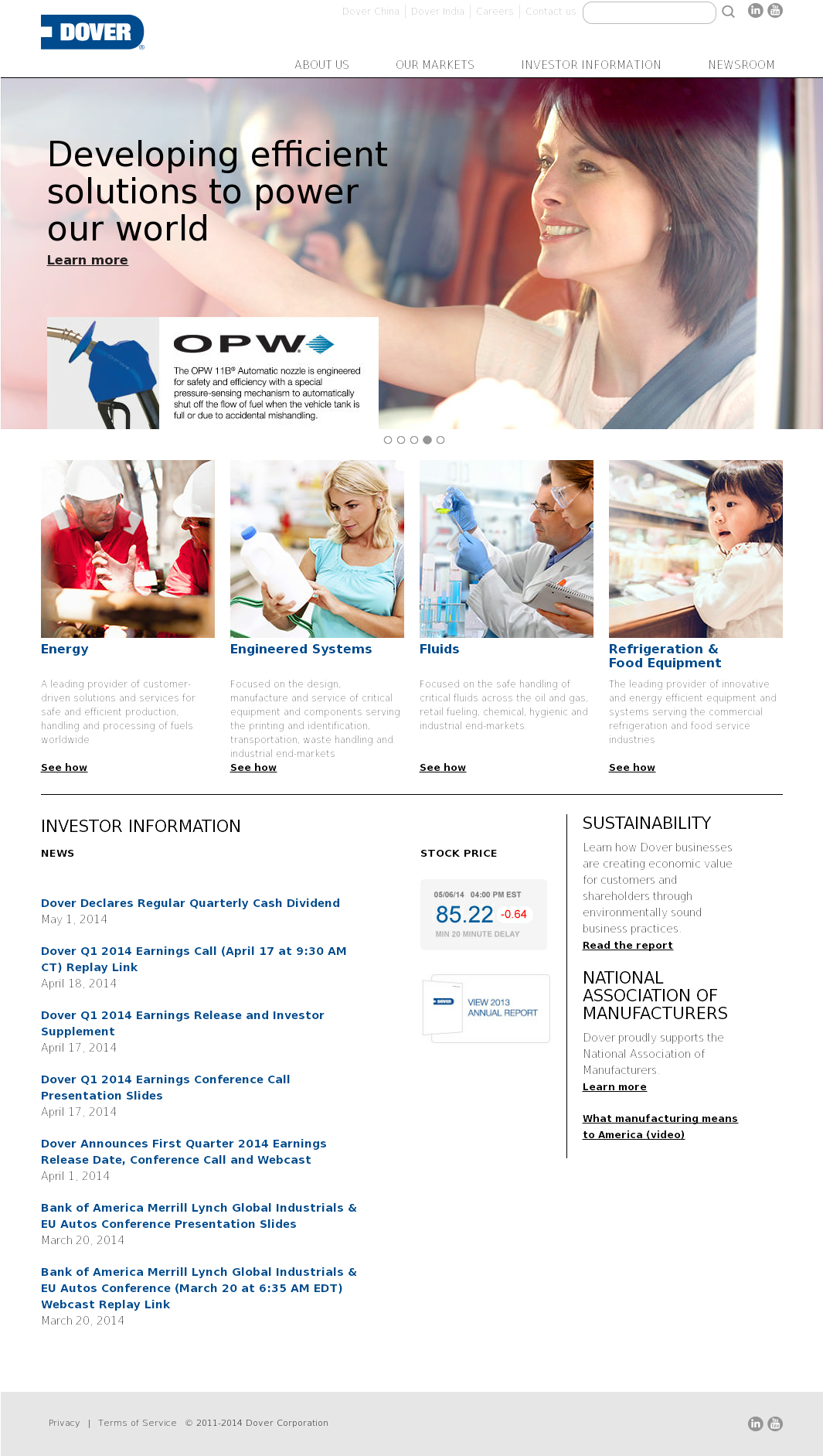 Vehicle Service Group Promotes Kirk Dawson To Vp/gm - Dover Corporation (1064x1889), Png Download