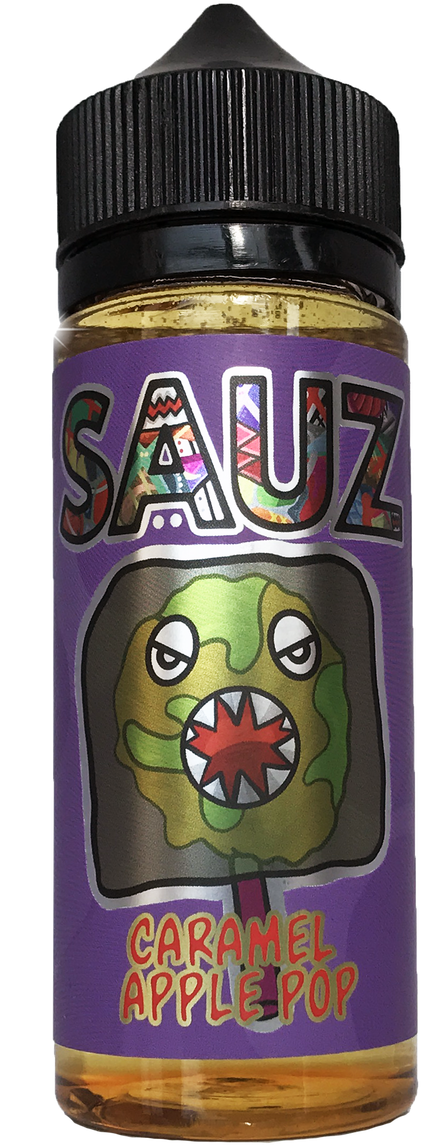 Caramel Apple Pop E-liquid 120ml Gorilla - Cartoon (1113x1280), Png Download