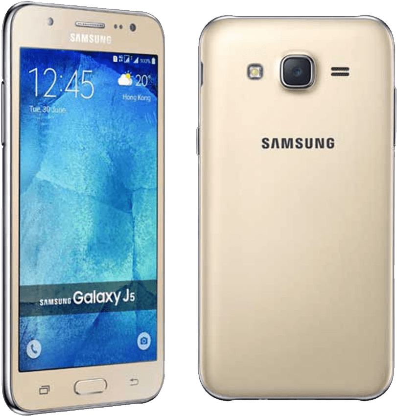Samsung Galaxy J5 Dual Sim Cellphone Gold - Galaxy J5 Gold (1540x1540), Png Download