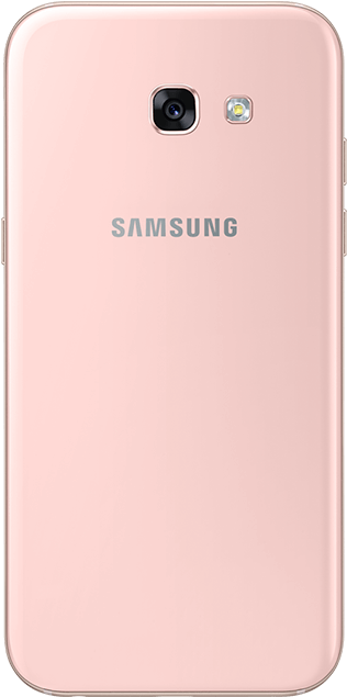 Samsung Galaxy A5 2017 32 Gb Peach Cloud Back - Galaxy A5 2017 Color Pink (710x710), Png Download