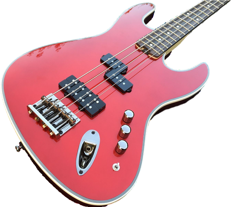 Tribe Sf Base Guitar Candy Apple Red - Electric Guitar (800x668), Png Download