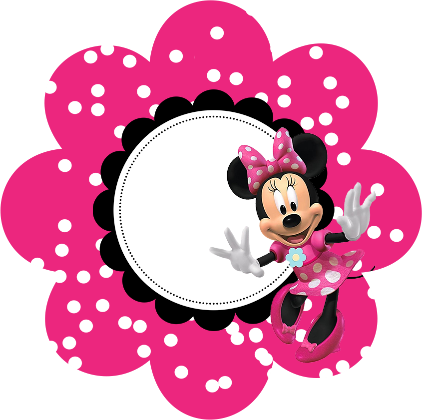 Imagenes De Minnie De Cumpleaños - Minnie Mouse Card Face Mask (845x841), Png Download