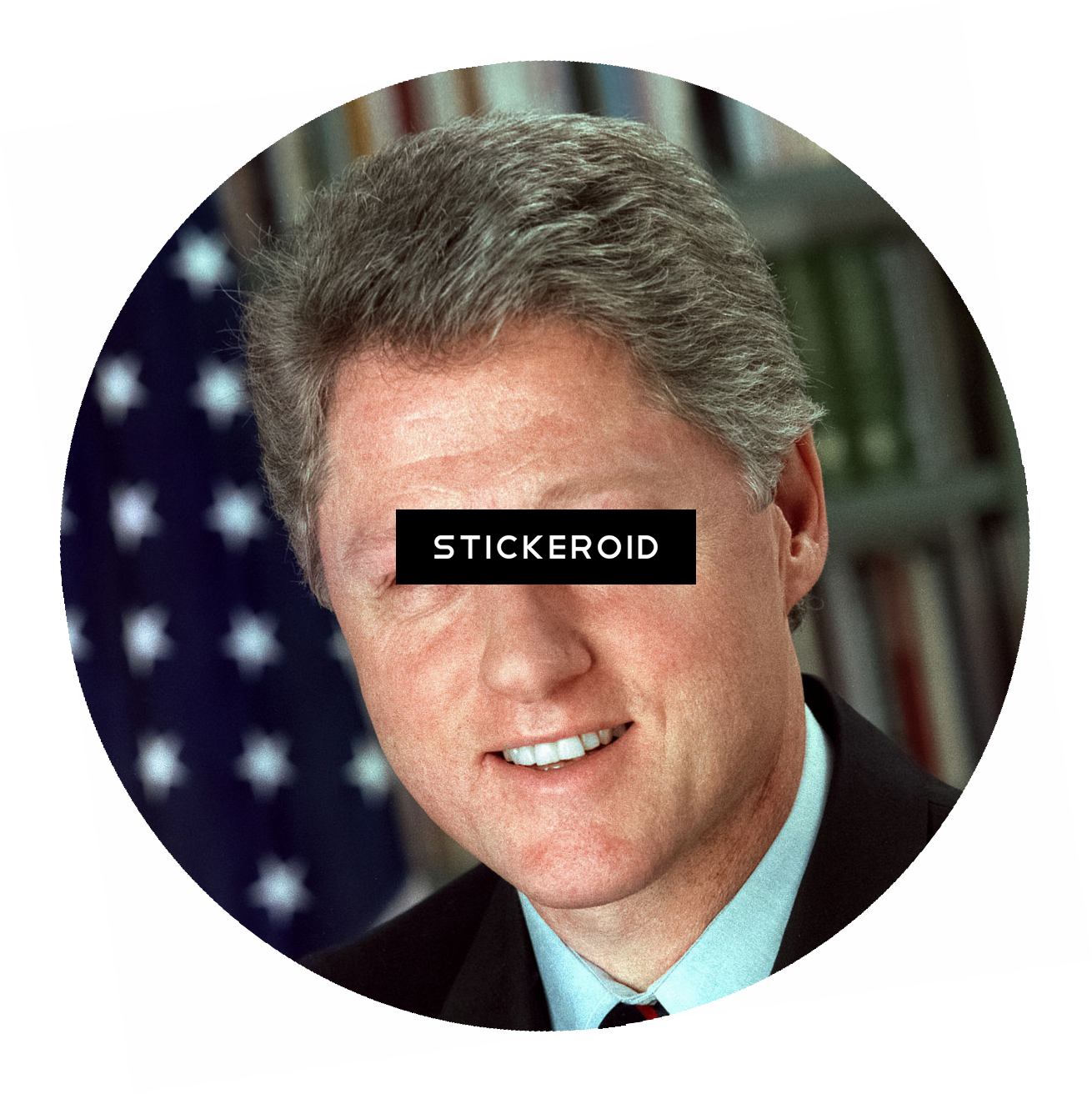 Bill Clinton Celebrities - Bill Clinton (1310x1312), Png Download