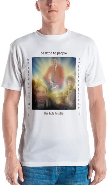 Bob Ross Mr - T-shirt (600x600), Png Download