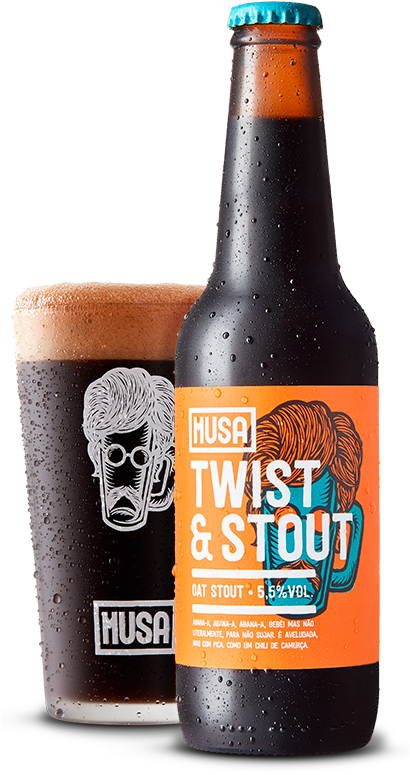 < Other Beers Twist - Musa Twist And Stout (409x793), Png Download