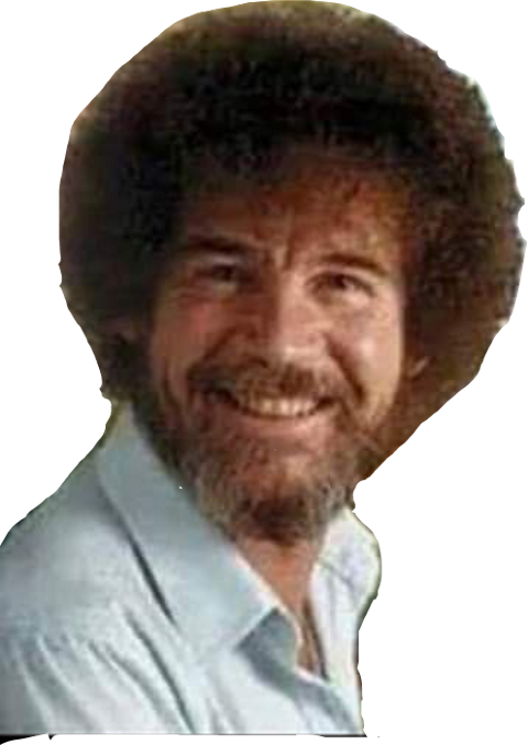 Bob Ross (480x677), Png Download