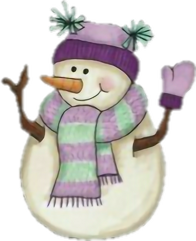 Girl Snowman Clipart (652x800), Png Download