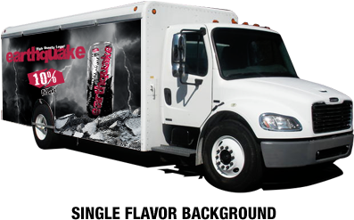 Strawberry - Trailer Truck (1052x324), Png Download