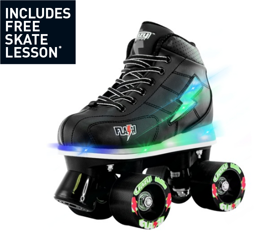 148 Inline Crazy Skates - Crazy Skates Flash Roller Skates For Girls Light Up (1024x1024), Png Download