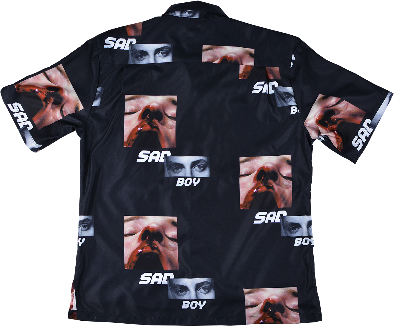 Sadboy Black Hawaiian Shirt (1500x1500), Png Download